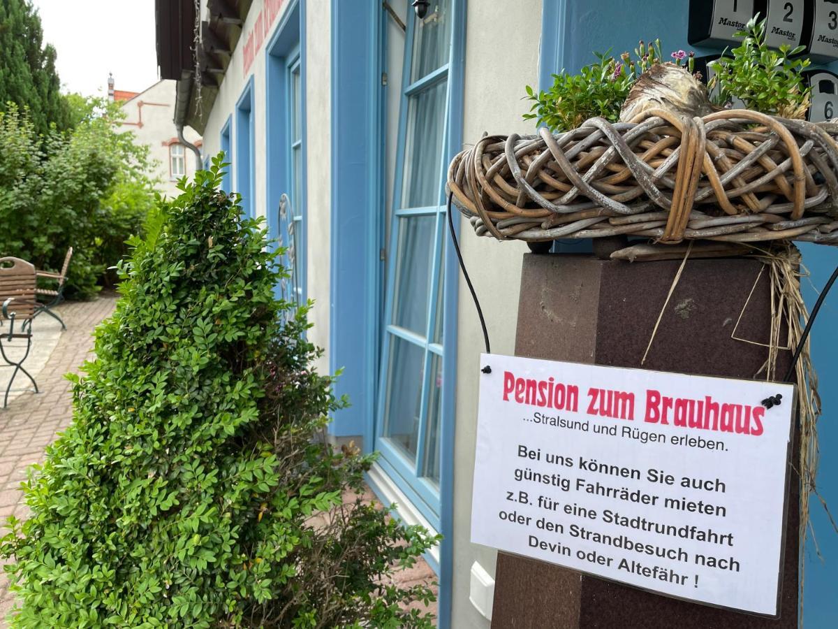 Pension Zum Brauhaus Stralsund Zewnętrze zdjęcie